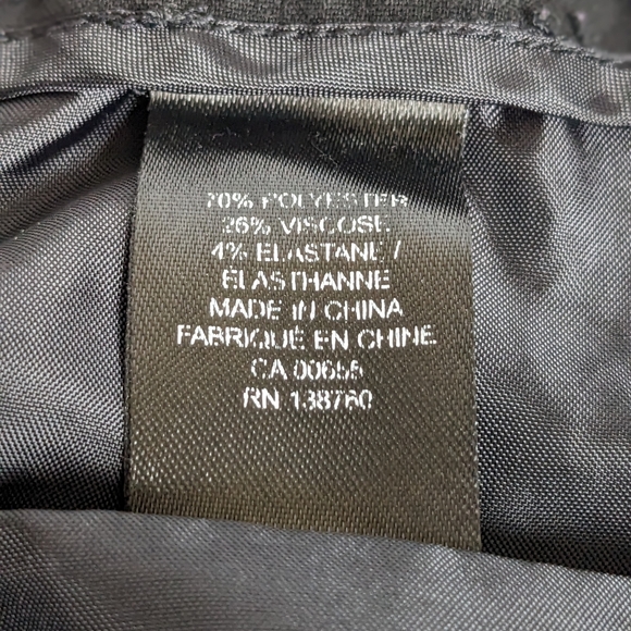 RW&CO Black Paperbag Dress Pants, Size 8 - Picture 8 of 9